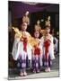 Girls Dressed in Traditional Costume, Festival of the Ages (Jidai Matsuri), Kyoto, Honshu, Japan-null-Mounted Photographic Print