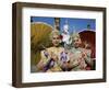 Girls Dressed in Traditional Dancing Costume at Wat Mahathat, SUKhothai, Thailand-Steve Vidler-Framed Photographic Print