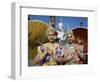 Girls Dressed in Traditional Dancing Costume at Wat Mahathat, SUKhothai, Thailand-Steve Vidler-Framed Photographic Print