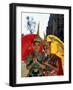 Girls Dressed in Traditional Dancing Costume, Bangkok, Thailand-Steve Vidler-Framed Photographic Print