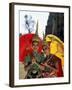 Girls Dressed in Traditional Dancing Costume, Bangkok, Thailand-Steve Vidler-Framed Photographic Print