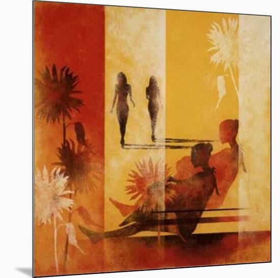 Girls from Ipanema II-L^ Morales-Mounted Art Print