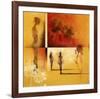 Girls from Ipanema V-L^ Morales-Framed Art Print