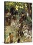 Girls Gathering Blossoms, Valdemosa, Majorca-John Singer Sargent-Stretched Canvas