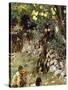 Girls Gathering Blossoms, Valdemosa, Majorca-John Singer Sargent-Stretched Canvas