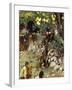 Girls Gathering Blossoms, Valdemosa, Majorca-John Singer Sargent-Framed Giclee Print