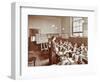 Girls Hebrew Reading Lesson, Jews Free School, Stepney, London, 1908-null-Framed Giclee Print