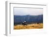 Girls hiking on a trail, Andringitra National Park, Ambalavao, central area, Madagascar, Africa-Christian Kober-Framed Photographic Print