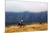 Girls hiking on a trail, Andringitra National Park, Ambalavao, central area, Madagascar, Africa-Christian Kober-Mounted Photographic Print