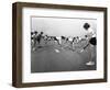 Girls Hockey Match, Airedale School, Castleford, West Yorkshire, 1962-Michael Walters-Framed Photographic Print