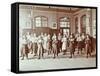 Girls Holding Indian Clubs, Cromer Street School/ Argyle School, St Pancras, London, 1906-null-Framed Stretched Canvas