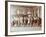 Girls Holding Indian Clubs, Cromer Street School/ Argyle School, St Pancras, London, 1906-null-Framed Photographic Print