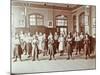 Girls Holding Indian Clubs, Cromer Street School/ Argyle School, St Pancras, London, 1906-null-Mounted Photographic Print