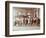 Girls Holding Indian Clubs, Cromer Street School/ Argyle School, St Pancras, London, 1906-null-Framed Photographic Print