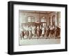 Girls Holding Indian Clubs, Cromer Street School/ Argyle School, St Pancras, London, 1906-null-Framed Photographic Print