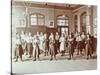 Girls Holding Indian Clubs, Cromer Street School/ Argyle School, St Pancras, London, 1906-null-Stretched Canvas