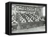 Girls in a Classroom, Tollington Park Central School, London, 1915-null-Framed Stretched Canvas