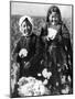 Girls in a Cotton Field, Kazakhstan, 1936-null-Mounted Giclee Print