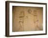 Girls in Bikinis Doing Gymnastics, Near Piazza Armerina, Italy-Richard Ashworth-Framed Photographic Print