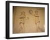 Girls in Bikinis Doing Gymnastics, Near Piazza Armerina, Italy-Richard Ashworth-Framed Photographic Print