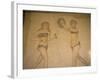 Girls in Bikinis Doing Gymnastics, Near Piazza Armerina, Italy-Richard Ashworth-Framed Photographic Print