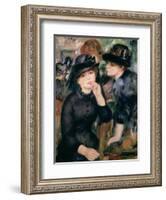 Girls in Black, 1881-82-Pierre-Auguste Renoir-Framed Giclee Print