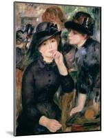 Girls in Black, 1881-82-Pierre-Auguste Renoir-Mounted Giclee Print