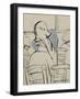 Girls in Church-Gwen John-Framed Giclee Print