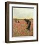 Girls in Poppy Field-Lawren Morris-Framed Art Print