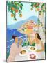 Girls in Positano-Petra Lizde-Mounted Giclee Print