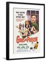 Girls in Prison-null-Framed Art Print