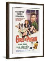 Girls in Prison-null-Framed Art Print