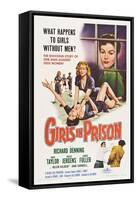 Girls in Prison-null-Framed Stretched Canvas