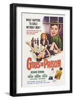 Girls in Prison-null-Framed Art Print