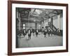 Girls in the Gymnasium, Fulham County Secondary School, London, 1908-null-Framed Photographic Print