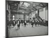 Girls in the Gymnasium, Fulham County Secondary School, London, 1908-null-Mounted Photographic Print