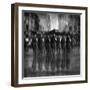 Girls in the Rain-Antonyus Bunjamin (Abe)-Framed Photographic Print