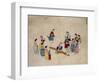 Girls Jumping on a See-Saw-Kim Junkeun-Framed Giclee Print