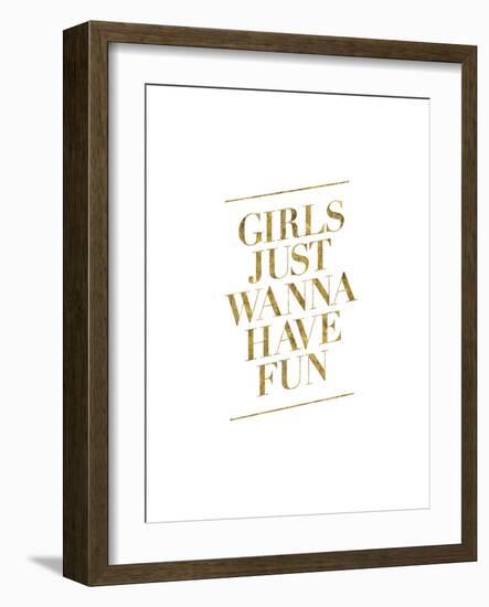 Girls Just Wanna Have Fun-Brett Wilson-Framed Art Print