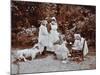 Girls Learning Infant Care, Birley House Open Air School, Forest Hill, London, 1908-null-Mounted Photographic Print