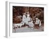 Girls Learning Infant Care, Birley House Open Air School, Forest Hill, London, 1908-null-Framed Premium Photographic Print