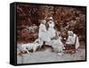 Girls Learning Infant Care, Birley House Open Air School, Forest Hill, London, 1908-null-Framed Stretched Canvas