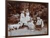 Girls Learning Infant Care, Birley House Open Air School, Forest Hill, London, 1908-null-Framed Photographic Print