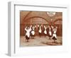 Girls Morris Dancing in Playground, Thomas Street Girls School, Limehouse, Stepney, London, 1908-null-Framed Photographic Print