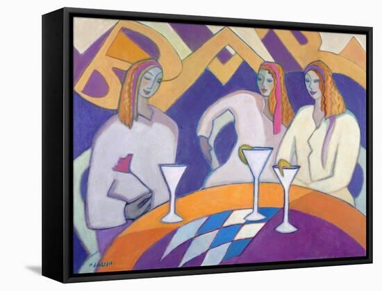 Girls Night Out, 2003-04-Jeanette Lassen-Framed Stretched Canvas