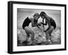 Girls of the Children's School of Modern Dancing, Playing at the Beach-Lisa Larsen-Framed Photographic Print