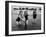 Girls of the Children's School of Modern Dancing, Playing at the Beach-Lisa Larsen-Framed Photographic Print