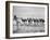 Girls of the Children's School of Modern Dancing, Rehearsing on the Beach-Lisa Larsen-Framed Photographic Print