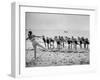 Girls of the Children's School of Modern Dancing, Rehearsing on the Beach-Lisa Larsen-Framed Photographic Print