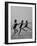 Girls of the Children's School of Modern Dancing, Rehearsing on the Beach-Lisa Larsen-Framed Photographic Print